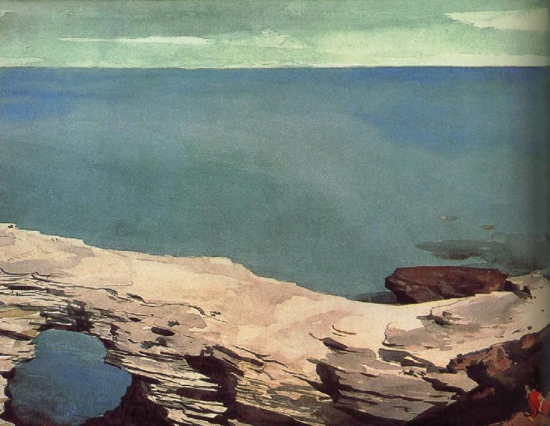 Winslow Homer Natural Bridge Spain oil painting art